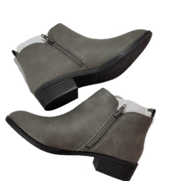 Women's Sun + Stone Cadee Ankle Booties Gray Size 9 M - Picture 6 of 8